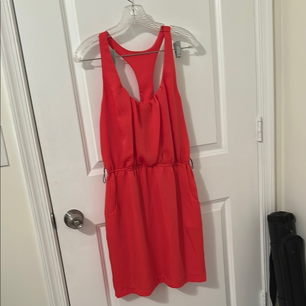 City Triangles Red Halter Sundress Cocktail